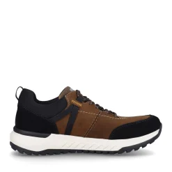 Clearance Rieker Meskie Tenisowki Low W Kolorze Orzechowo-Brazowym, Czarnym