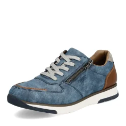 Sale Rieker Meskie Tenisowki Low W Kolorze Slate Blue