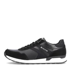 Hot Rieker Meskie Tenisowki Low Diamond Black