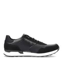 Hot Rieker Meskie Tenisowki Low Diamond Black