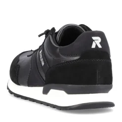 Hot Rieker Meskie Tenisowki Low Diamond Black