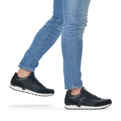 Hot Rieker Meskie Tenisowki Low Diamond Black
