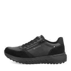 Sale Rieker Meskie Tenisowki Low Midnight Black