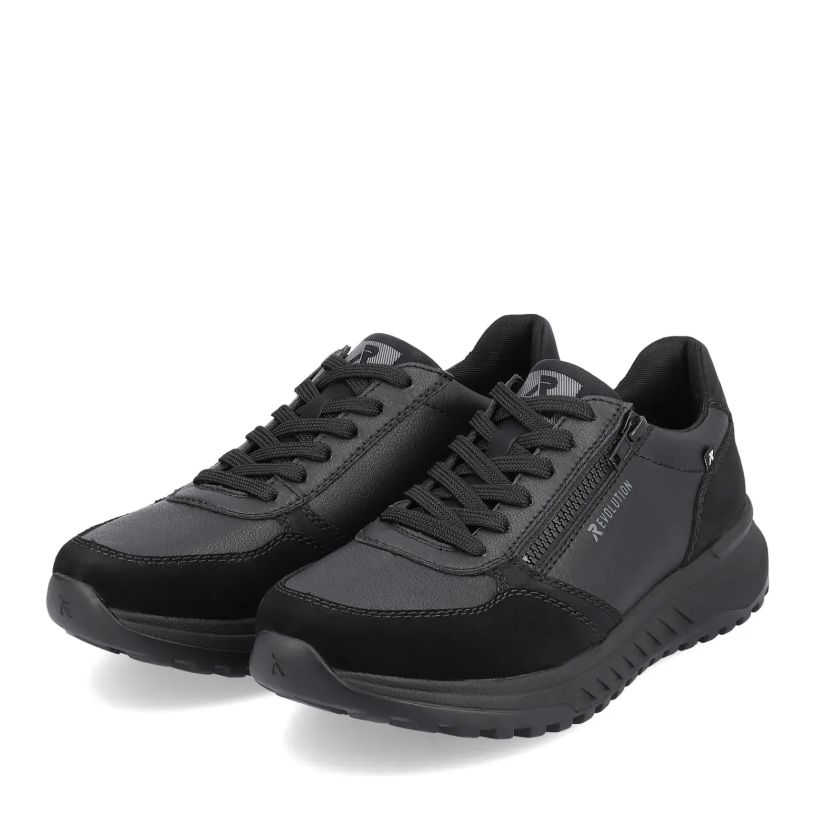 Sale Rieker Meskie Tenisowki Low Midnight Black