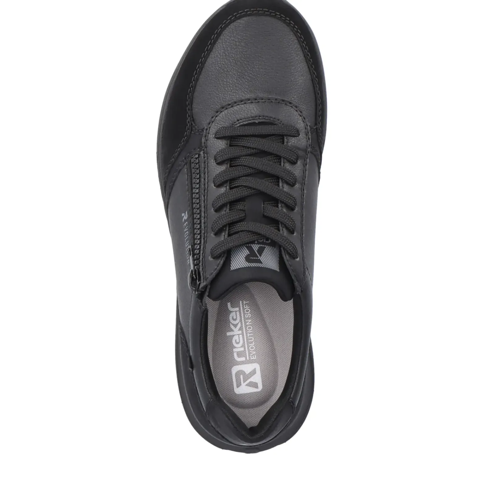 Sale Rieker Meskie Tenisowki Low Midnight Black