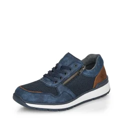 Clearance Rieker Meskie Tenisowki Low Pacific Blue