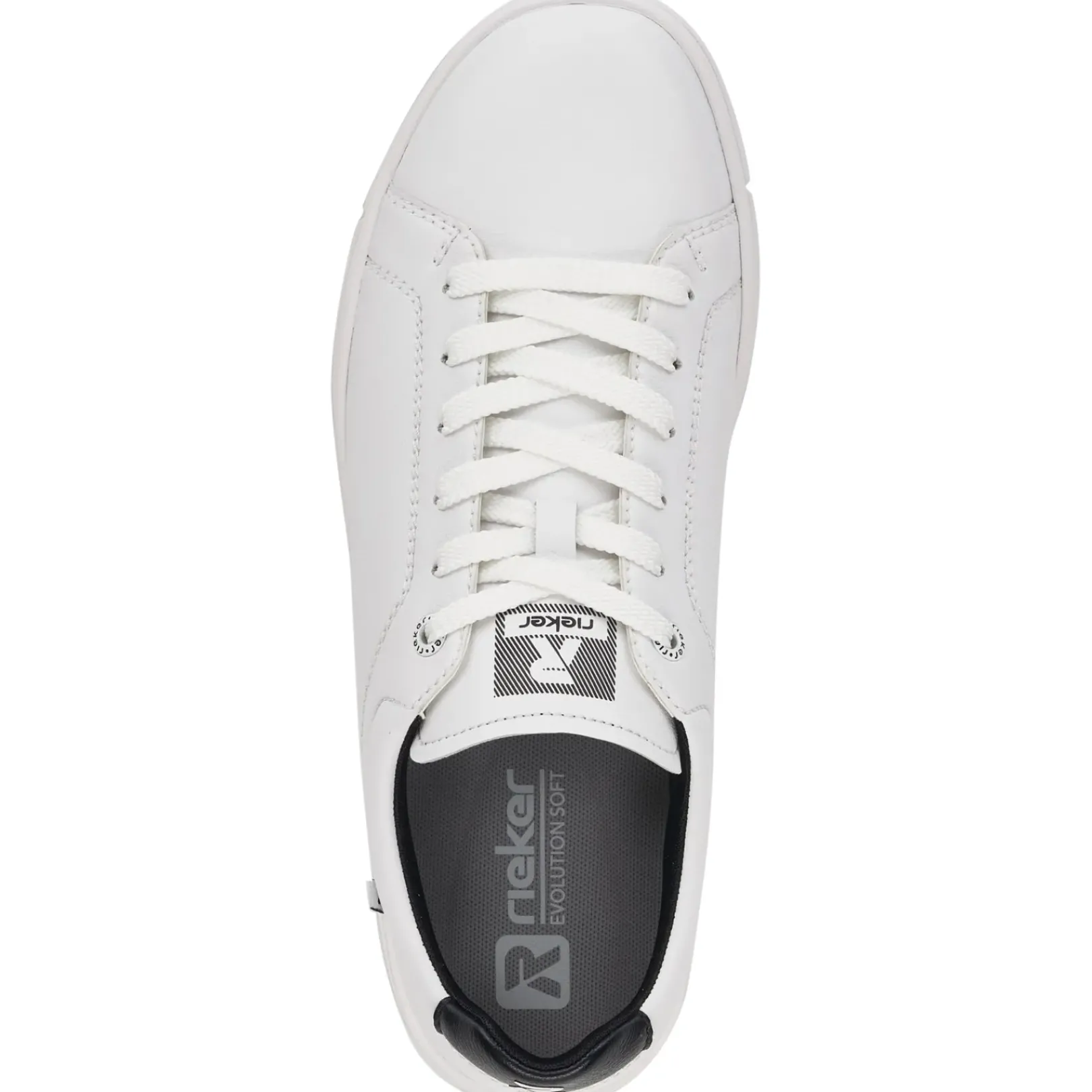 Discount Rieker Meskie Tenisowki Low Frost White