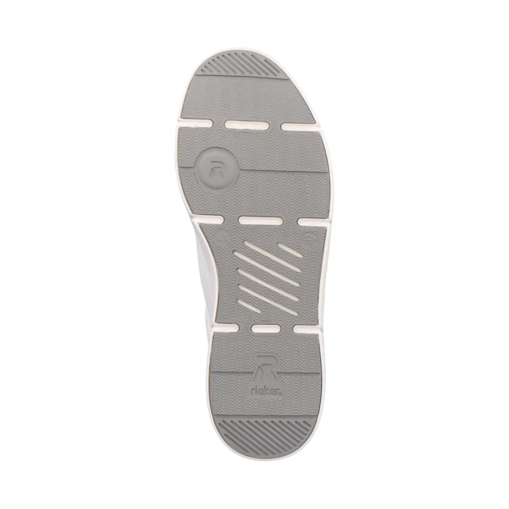 Discount Rieker Meskie Tenisowki Low Frost White