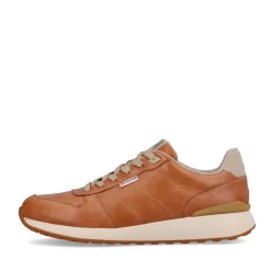 Sale Rieker Meskie Tenisowki Low Cinnamon