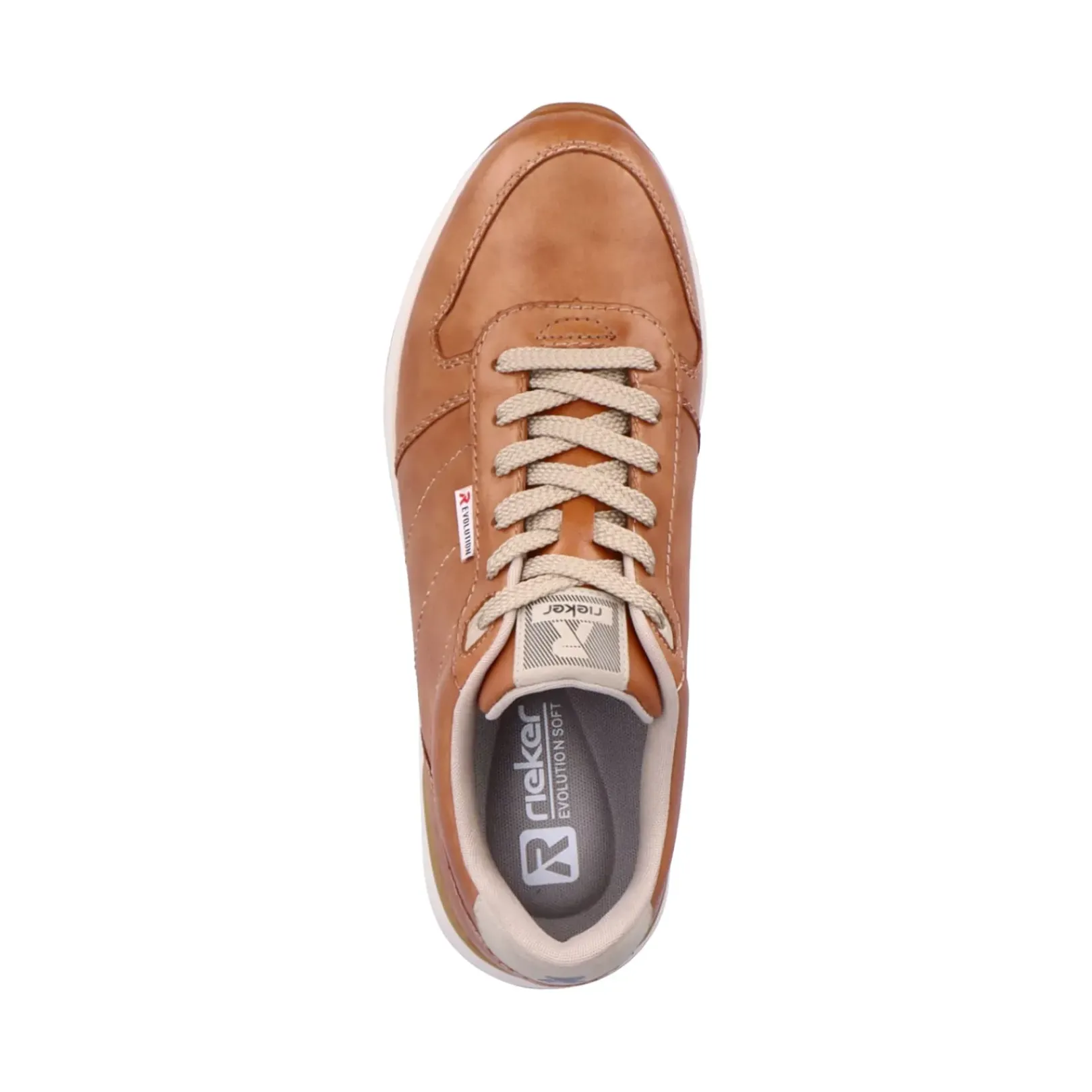 Sale Rieker Meskie Tenisowki Low Cinnamon