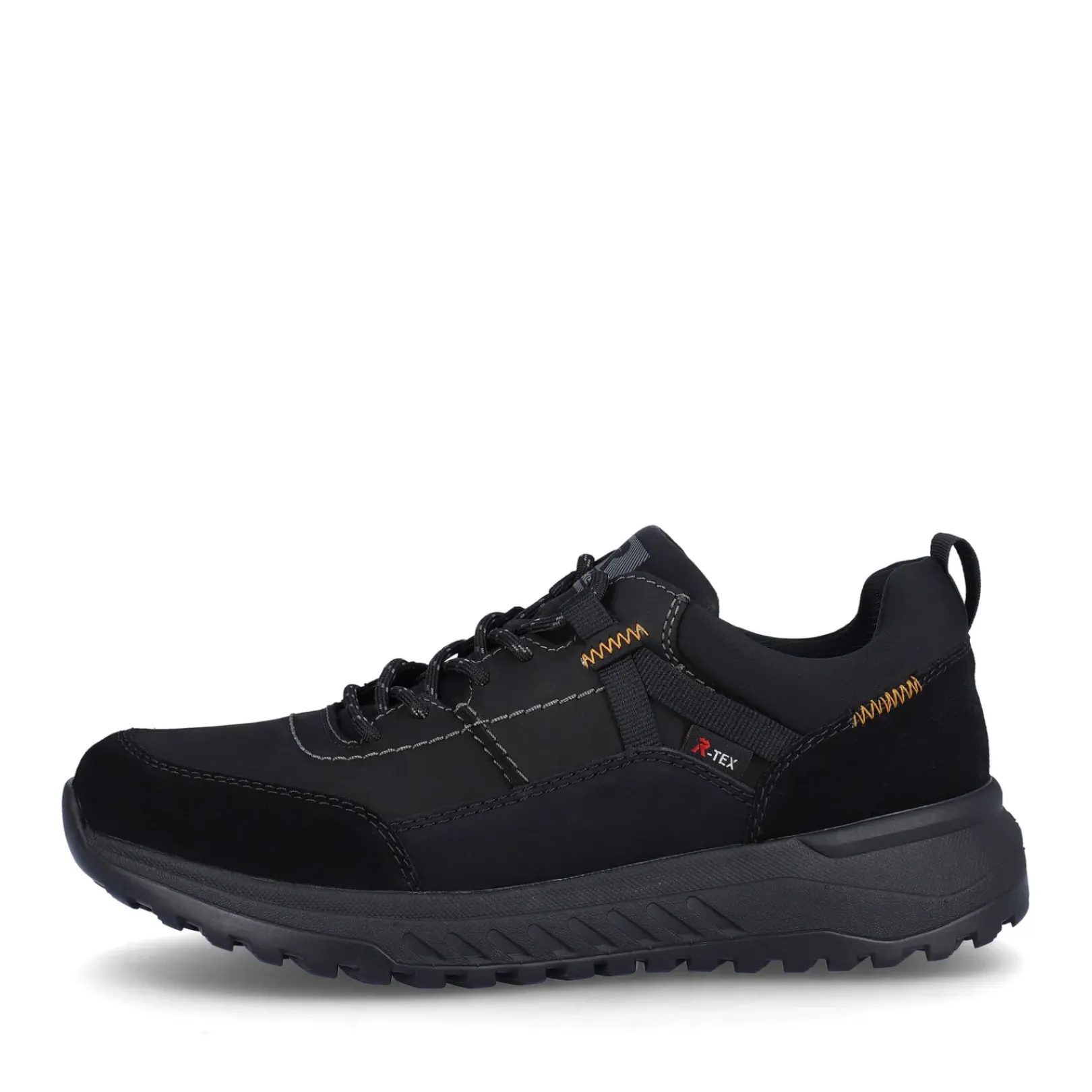 Sale Rieker Meskie Tenisowki Low Midnight Black
