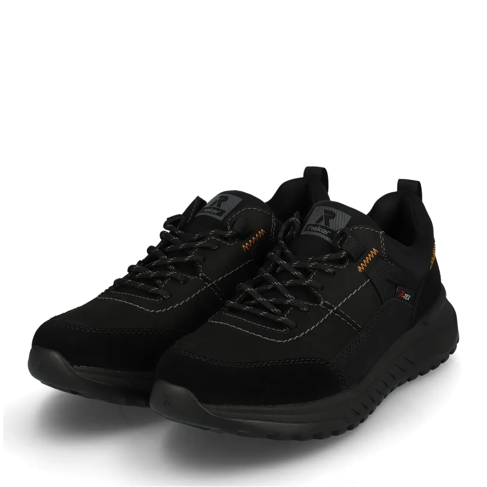 Sale Rieker Meskie Tenisowki Low Midnight Black