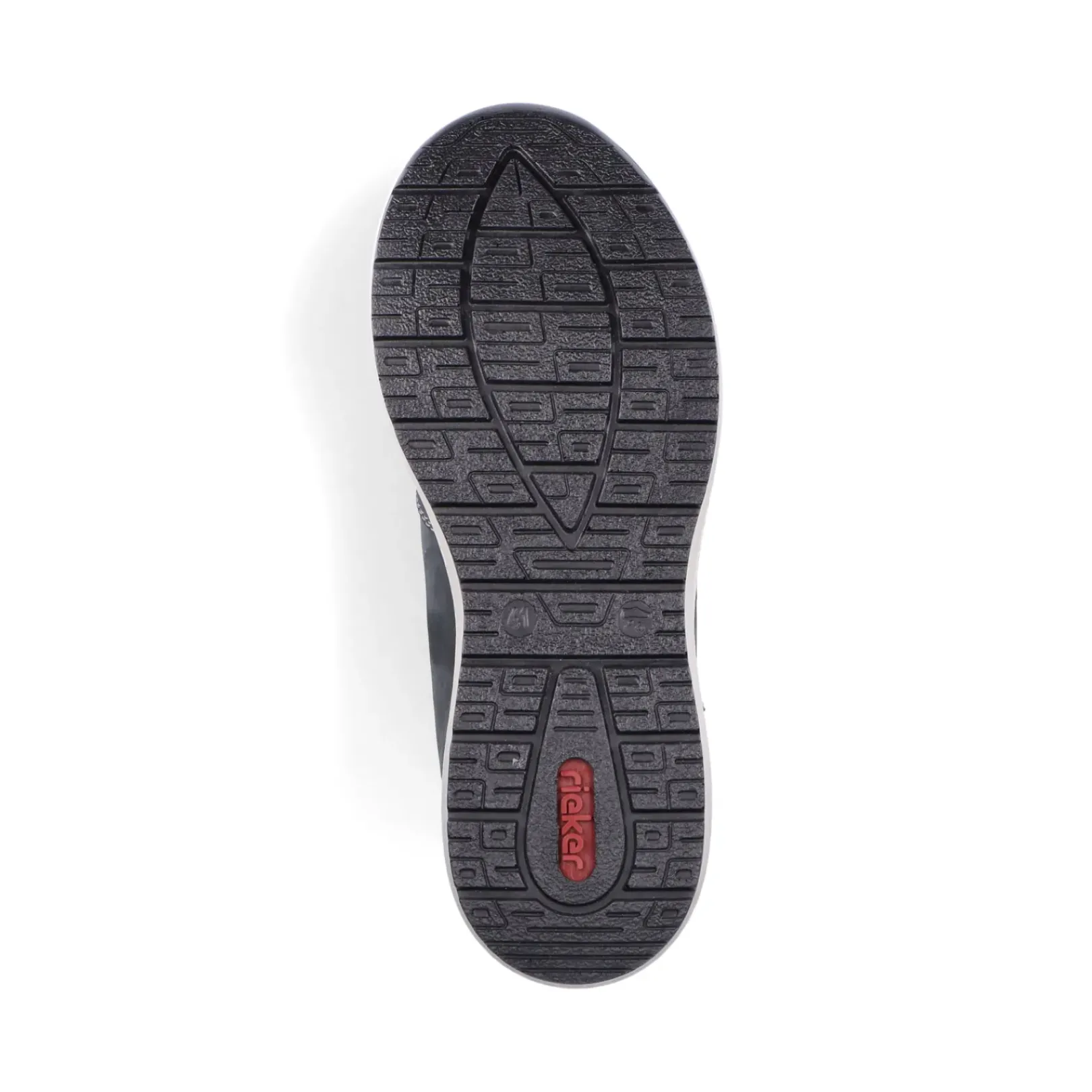 New Rieker Meskie Tenisowki Low W Kolorze Niebiesko-Szarym