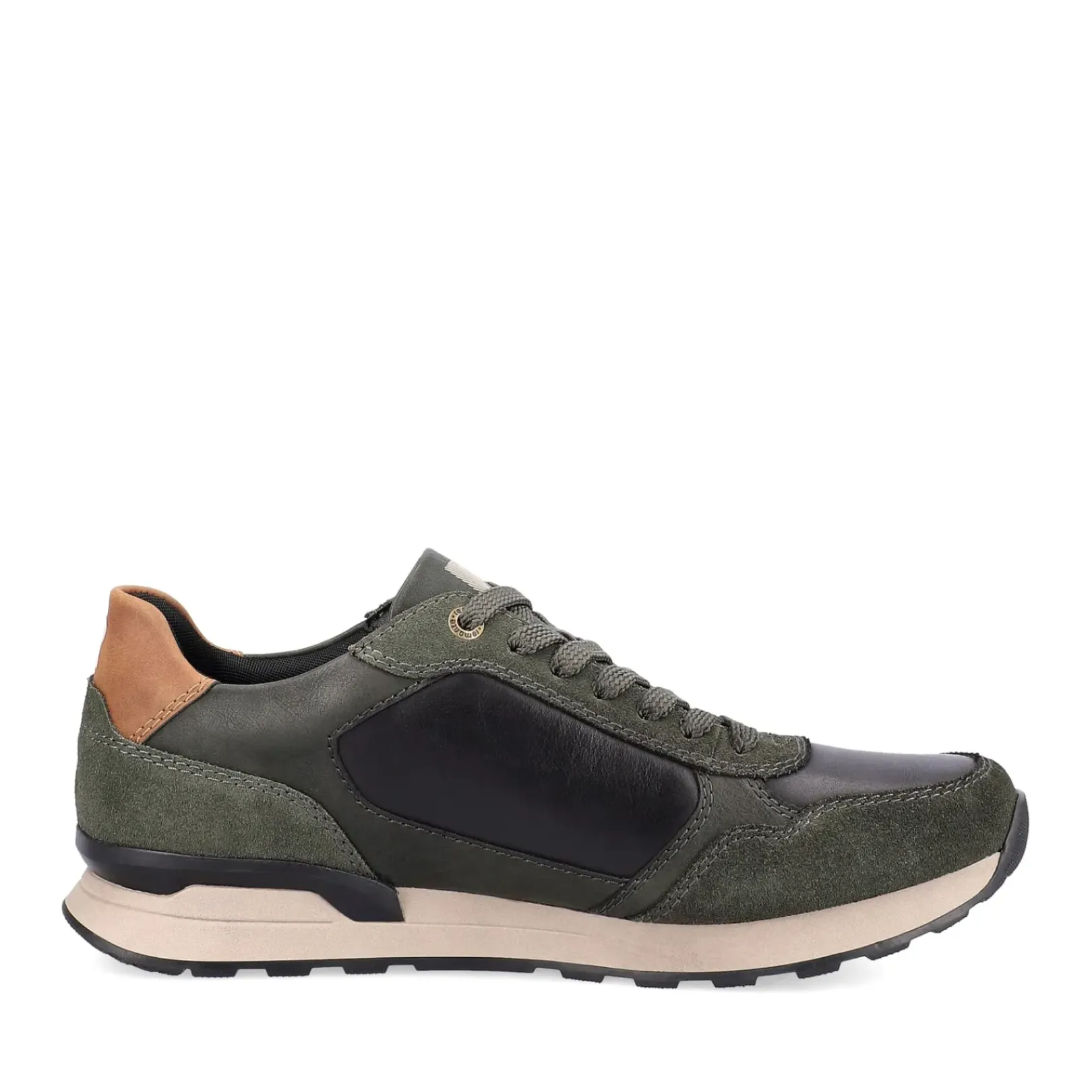 Online Rieker Meskie Tenisowki Low Rainforest Green