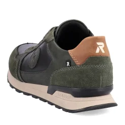 Online Rieker Meskie Tenisowki Low Rainforest Green