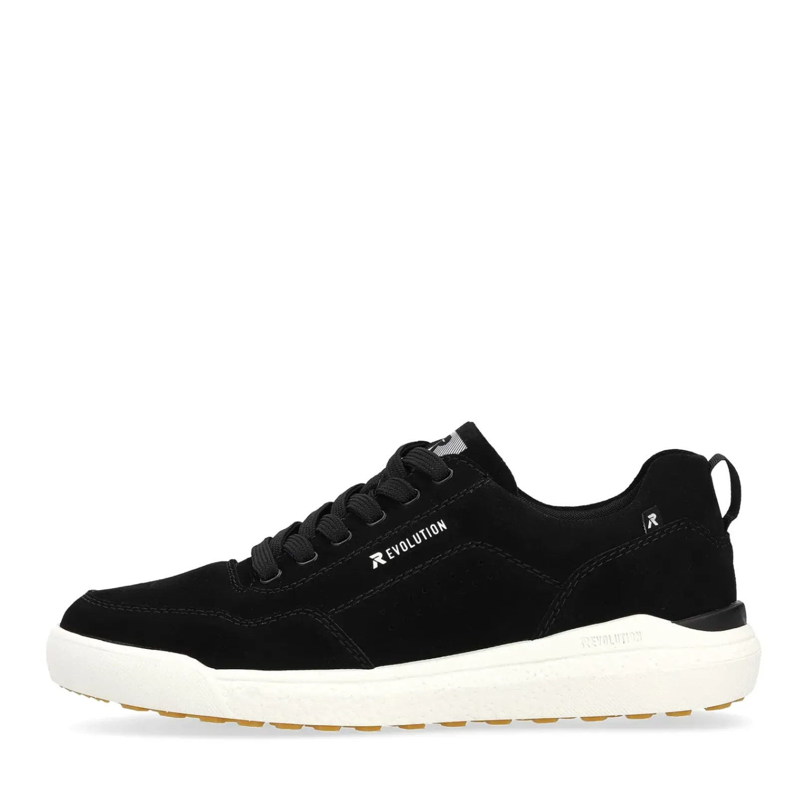 Best Rieker Meskie Tenisowki Low Urban Black