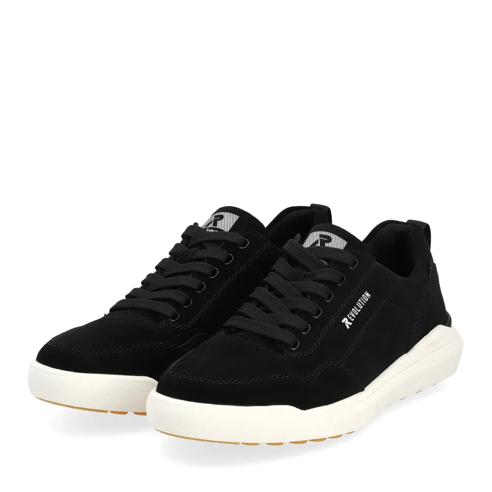 Best Rieker Meskie Tenisowki Low Urban Black