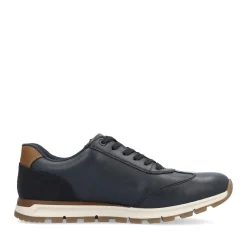 Outlet Rieker Meskie Tenisowki Low Steel Blue