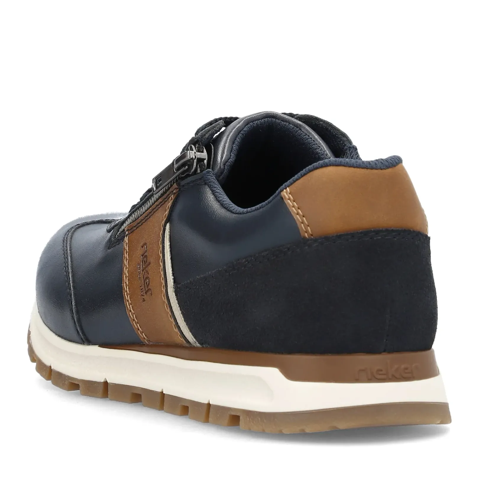 Outlet Rieker Meskie Tenisowki Low Steel Blue
