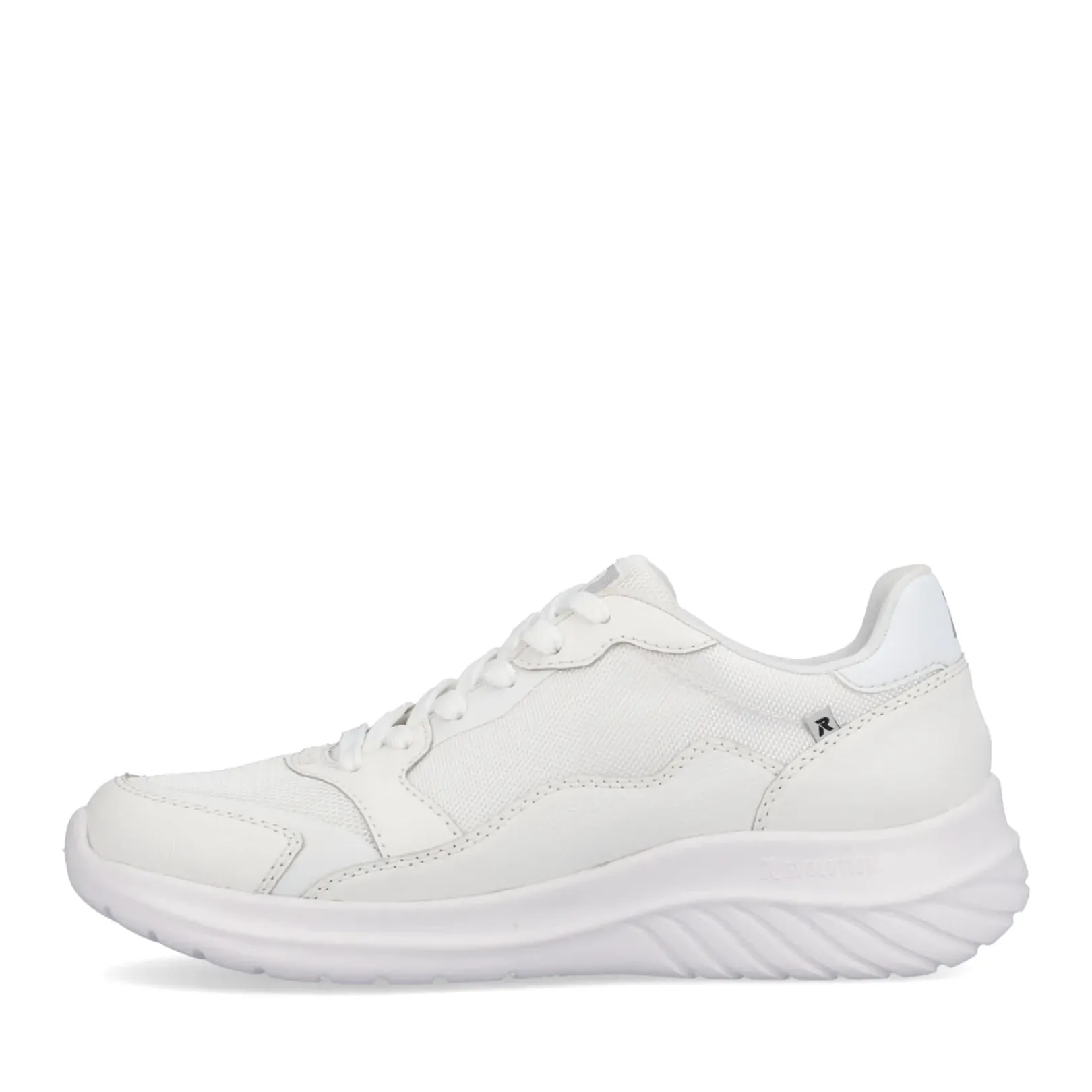 Clearance Rieker Meskie Tenisowki Low Swan White