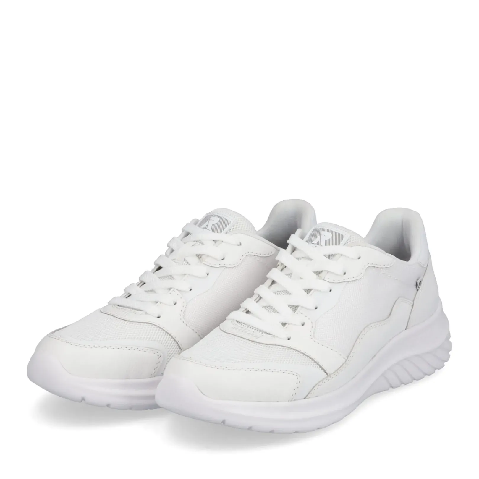 Clearance Rieker Meskie Tenisowki Low Swan White