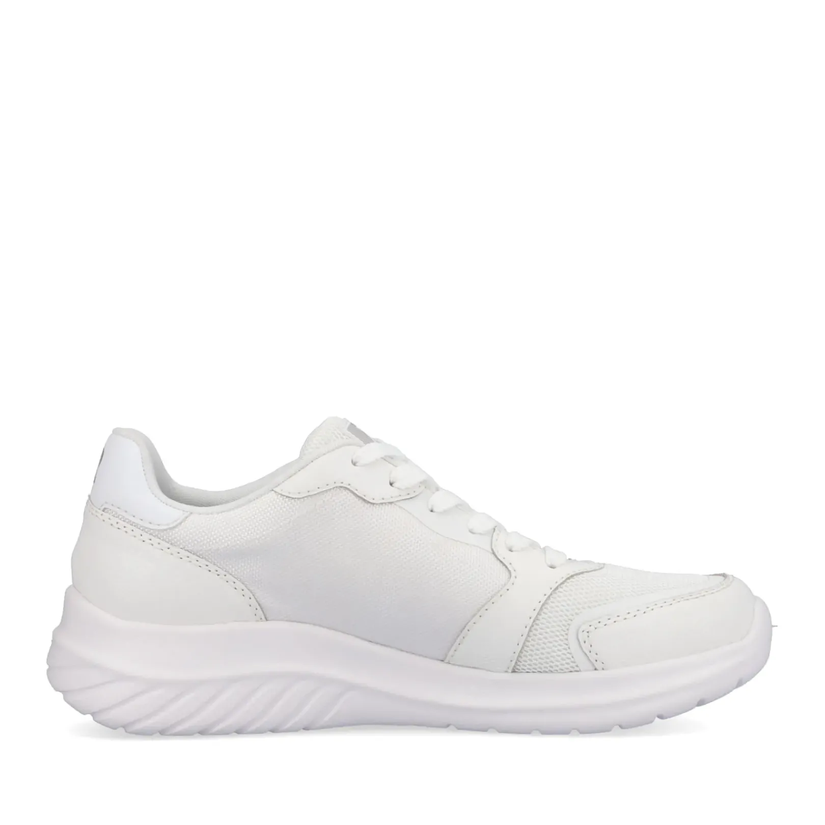 Clearance Rieker Meskie Tenisowki Low Swan White