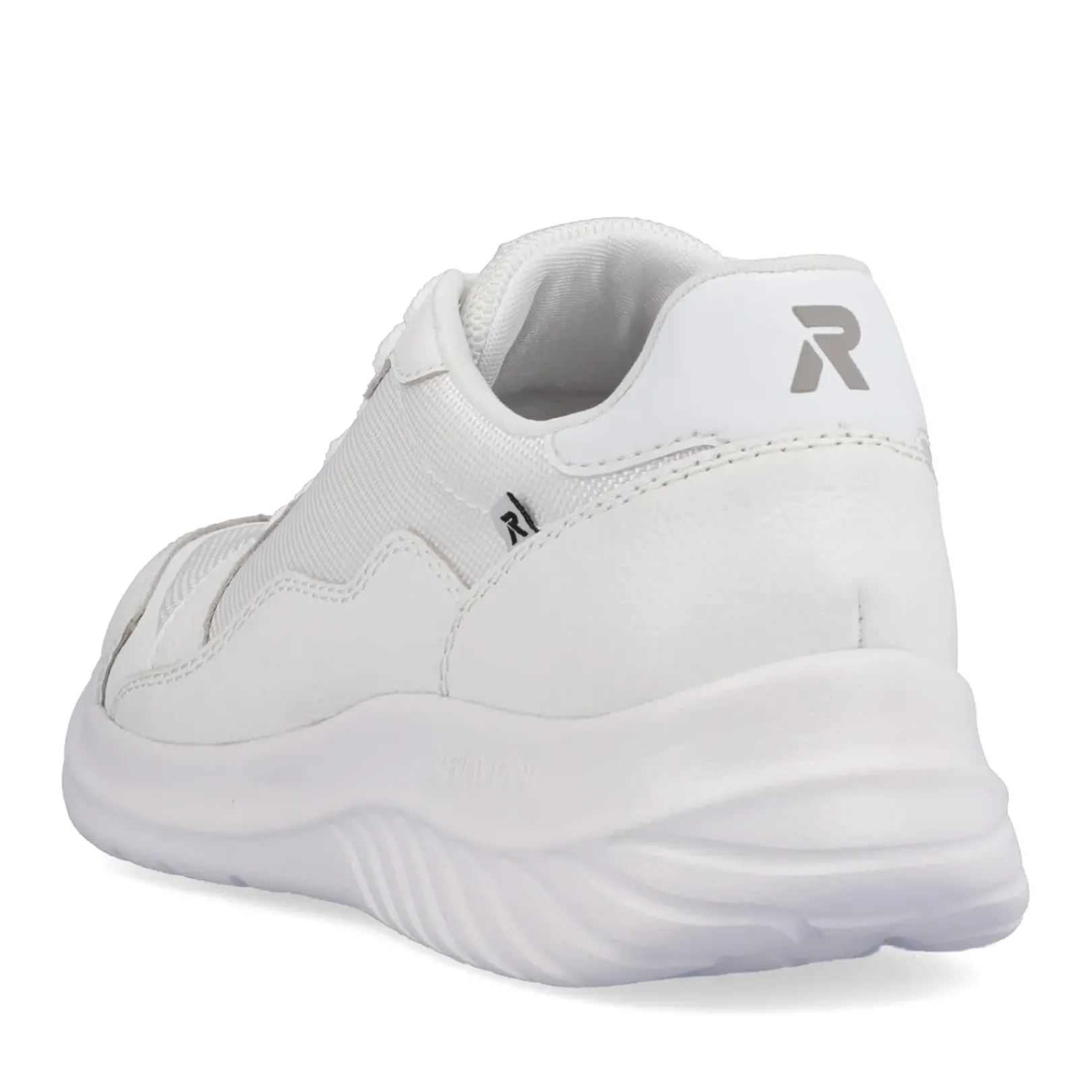 Clearance Rieker Meskie Tenisowki Low Swan White