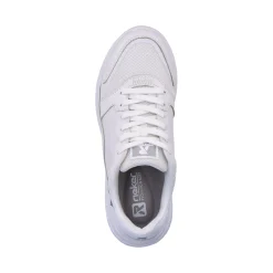 Clearance Rieker Meskie Tenisowki Low Swan White