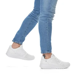 Clearance Rieker Meskie Tenisowki Low Swan White