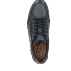 Online Rieker Meskie Tenisowki Low Steel Blue