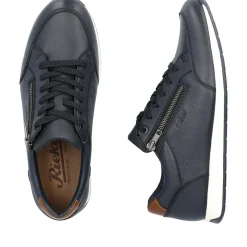 Online Rieker Meskie Tenisowki Low Steel Blue