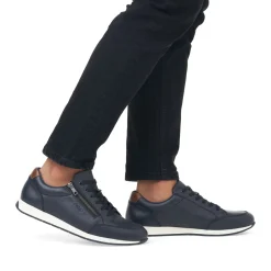 Online Rieker Meskie Tenisowki Low Steel Blue