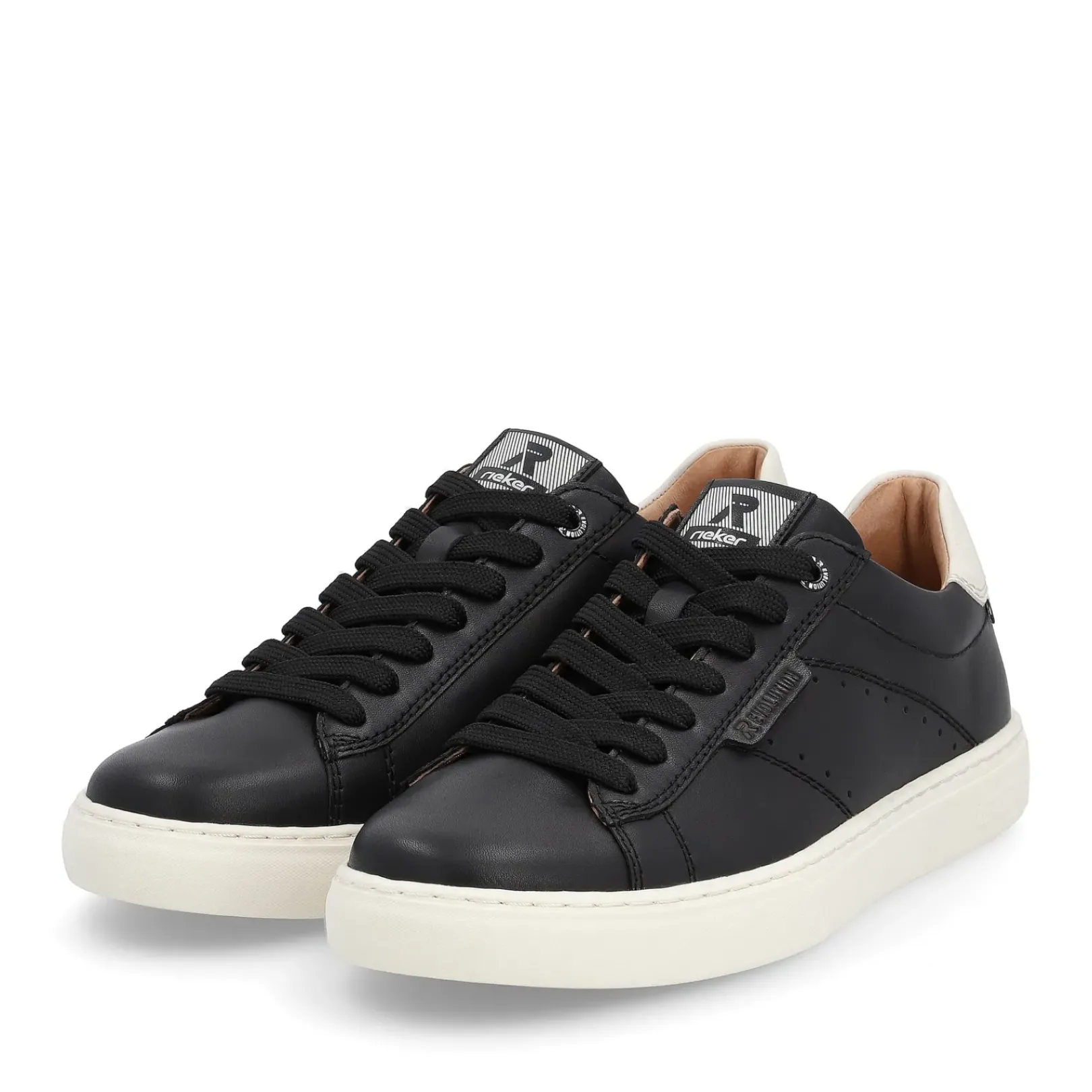 Best Rieker Meskie Tenisowki Low Urban Black