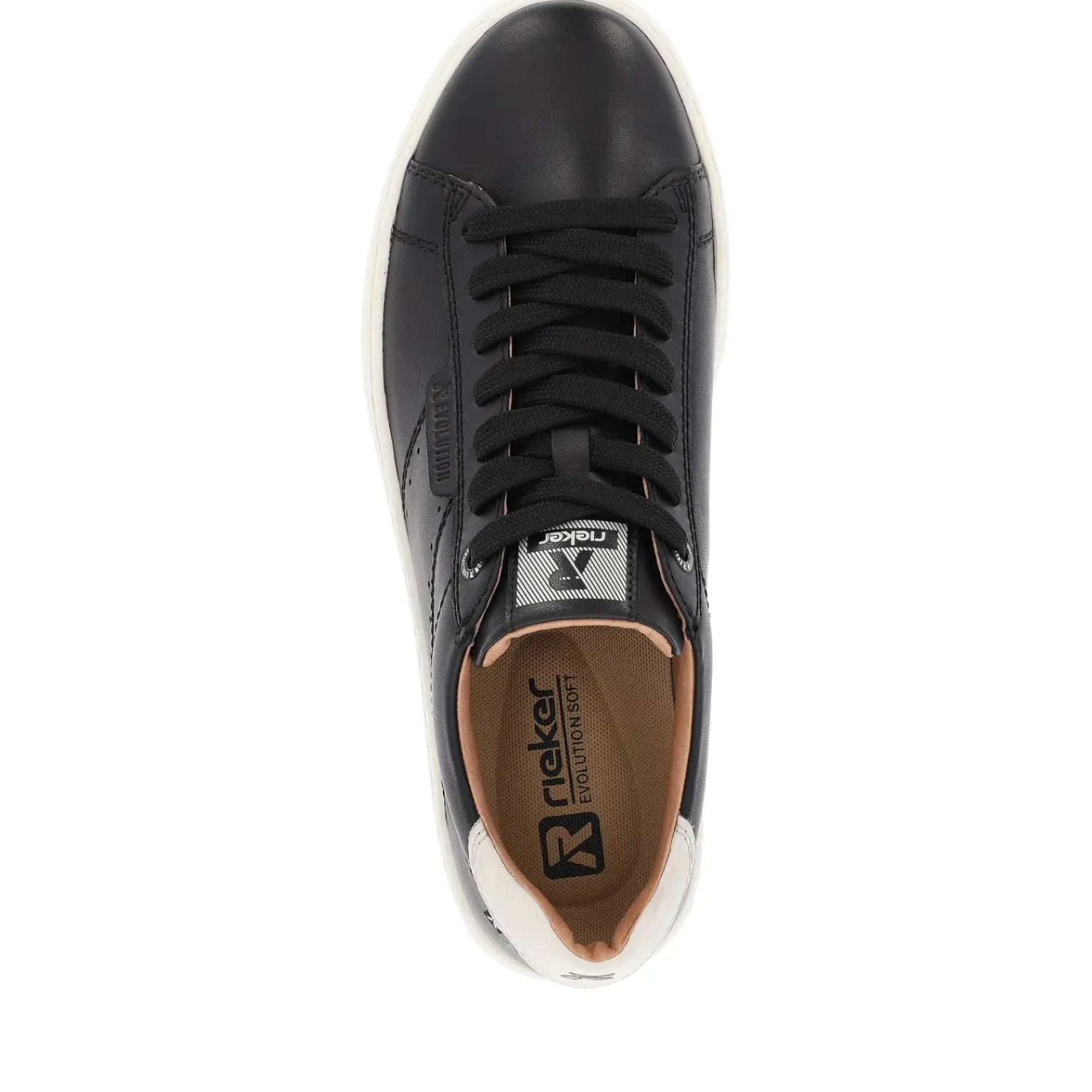 Best Rieker Meskie Tenisowki Low Urban Black