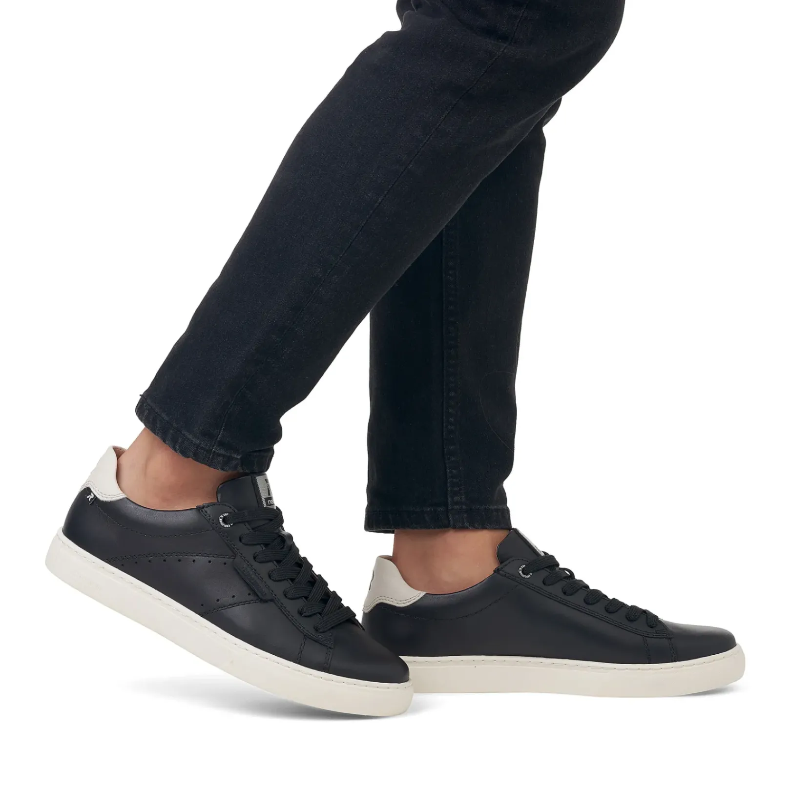 Best Rieker Meskie Tenisowki Low Urban Black