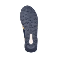 Outlet Rieker Meskie Tenisowki Niskie W Kolorze Blekitu Krolewskiego, W Gliniastym Bezu