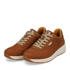 Fashion Rieker Meskie Tenisowki Niskie, Karmelowo-Brazowe
