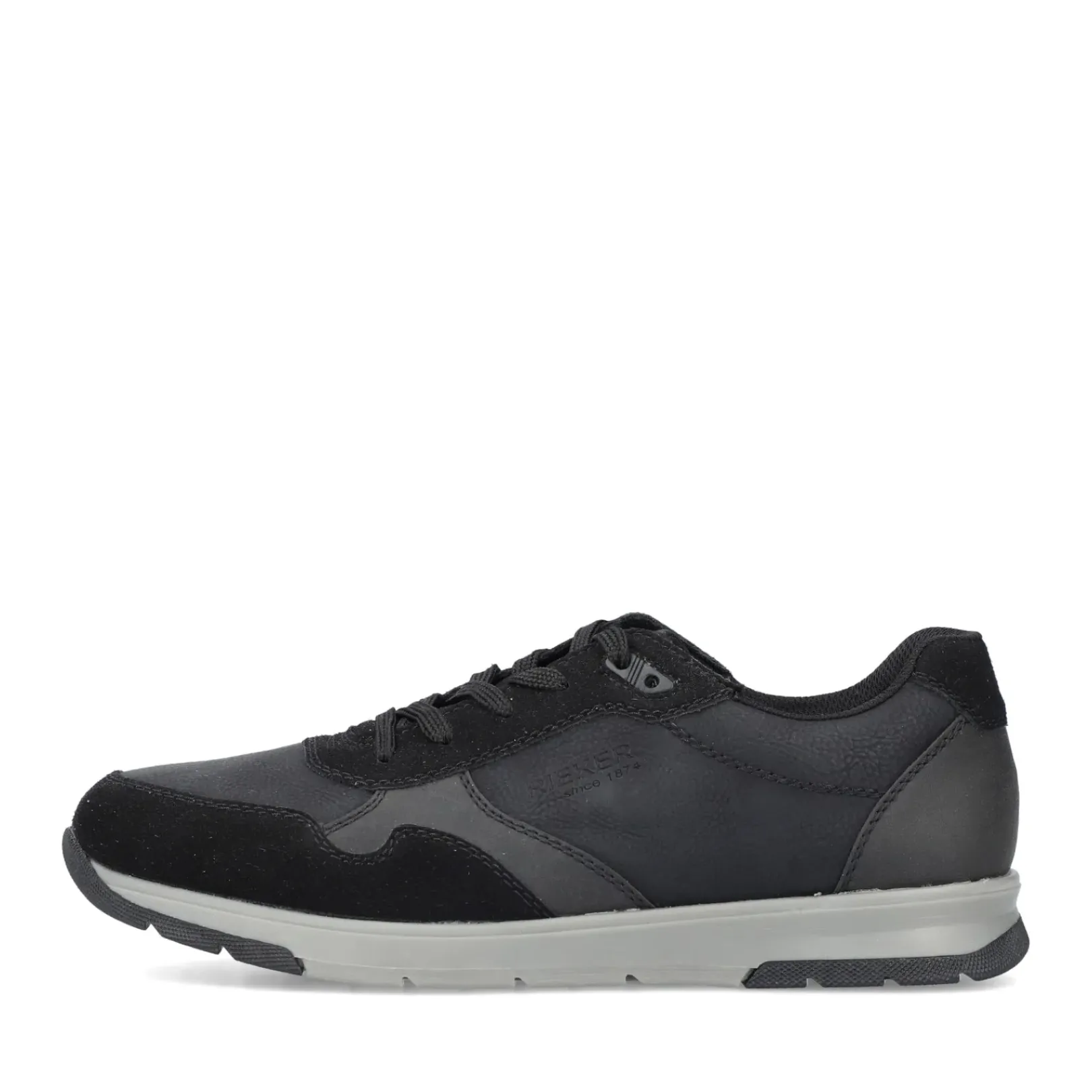 Clearance Rieker Meskie Tenisowki , Niskie, Asfaltowe, Czarne