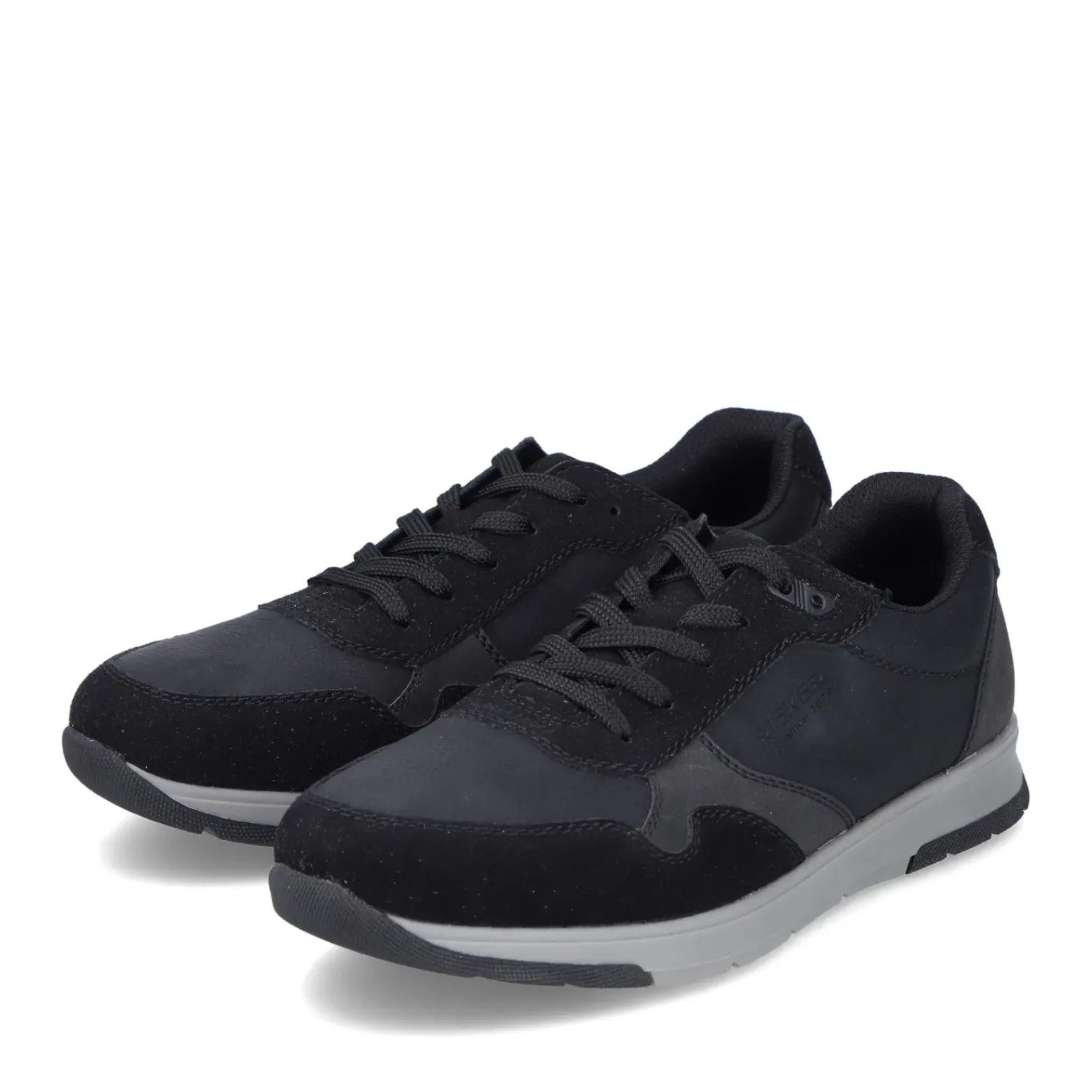 Clearance Rieker Meskie Tenisowki , Niskie, Asfaltowe, Czarne