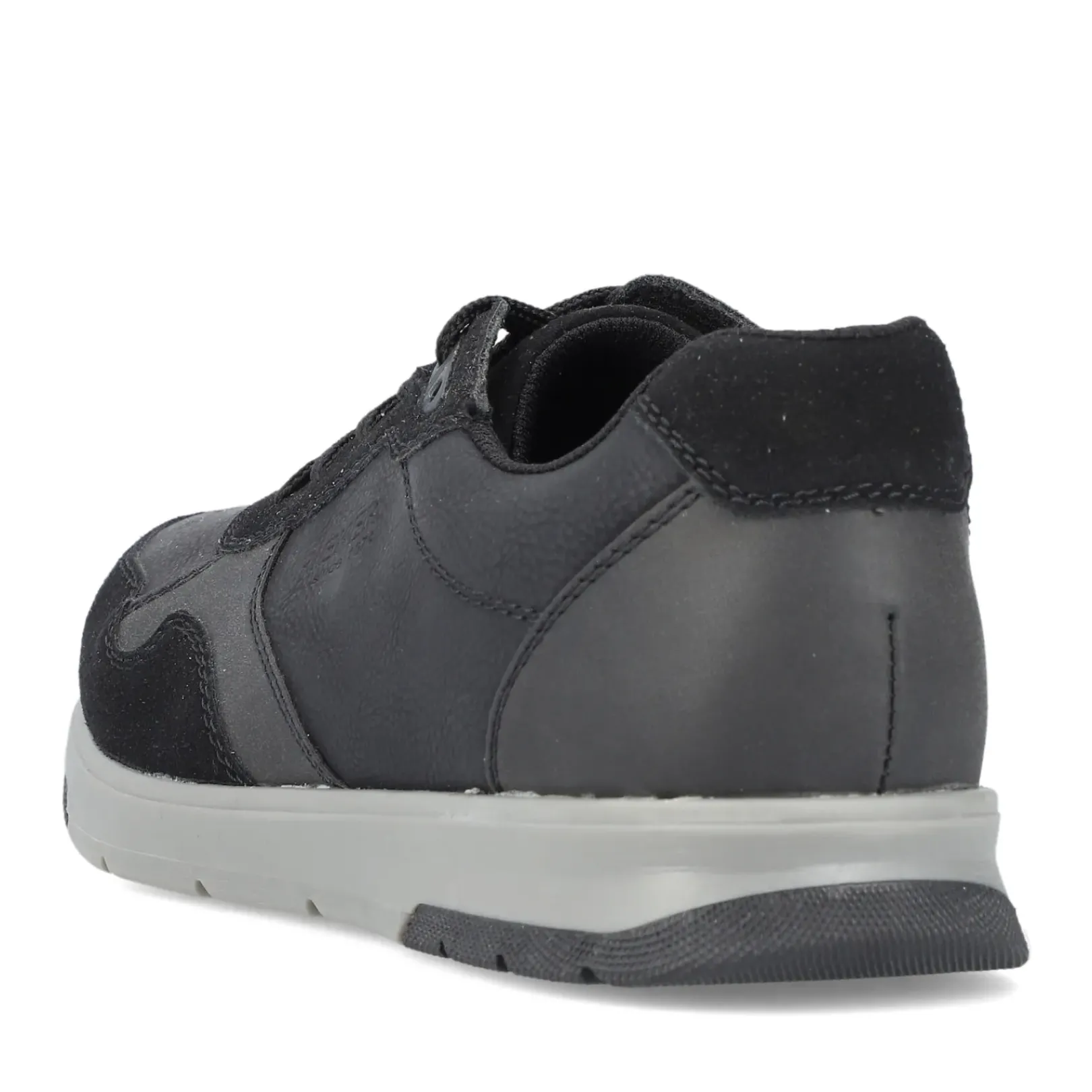 Clearance Rieker Meskie Tenisowki , Niskie, Asfaltowe, Czarne