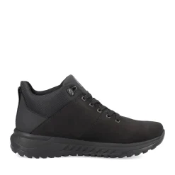 Fashion Rieker Meskie Tenisowki , Wysokie, W Kolorze Glebokiej Czerni