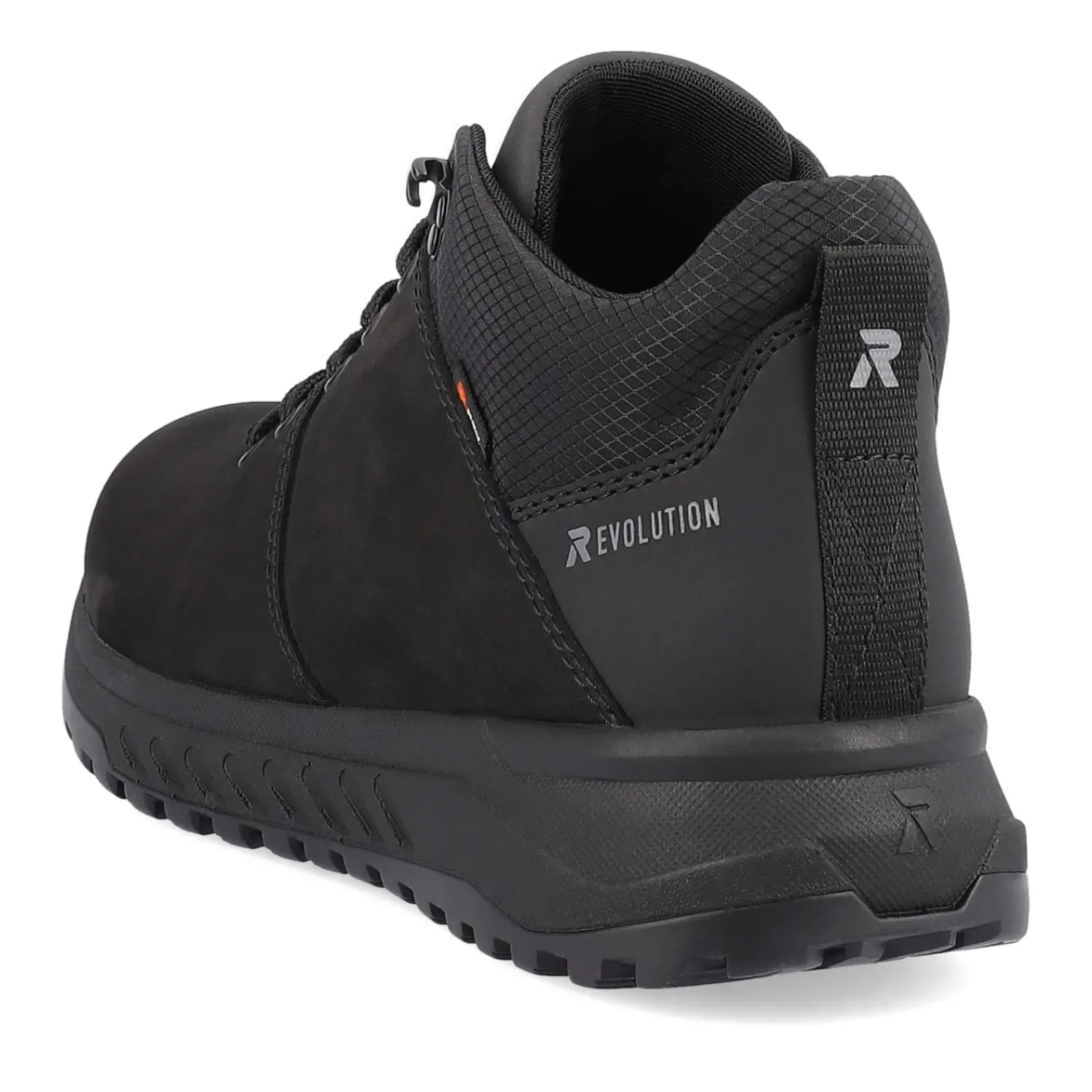 Fashion Rieker Meskie Tenisowki , Wysokie, W Kolorze Glebokiej Czerni