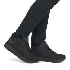 Fashion Rieker Meskie Tenisowki , Wysokie, W Kolorze Glebokiej Czerni