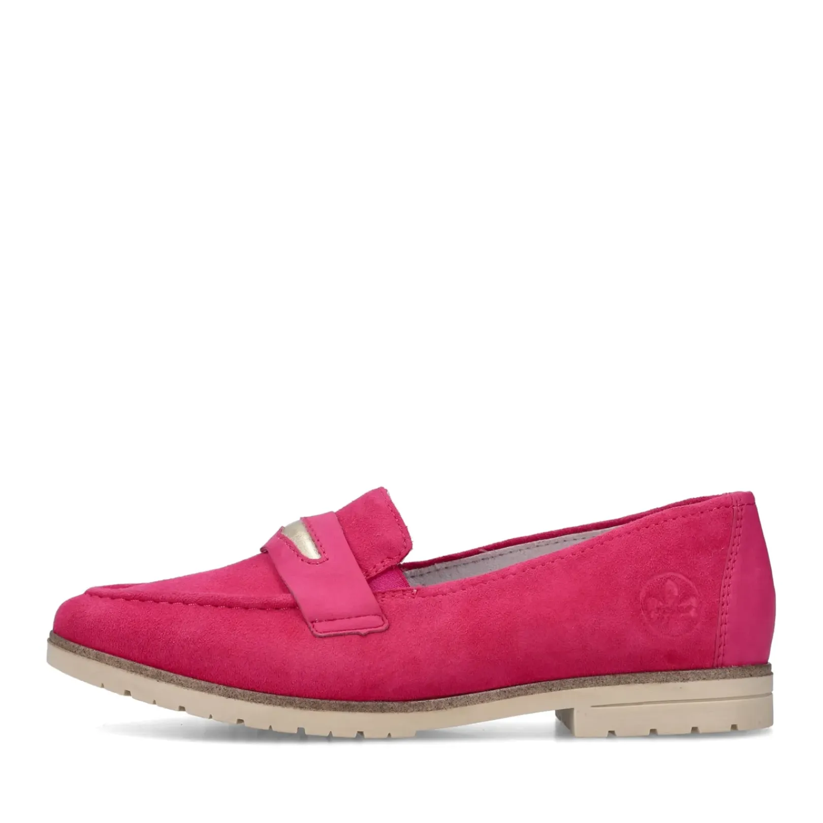Best Rieker Mokasyny Damskie W Kolorze Magenta
