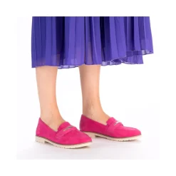 Best Rieker Mokasyny Damskie W Kolorze Magenta