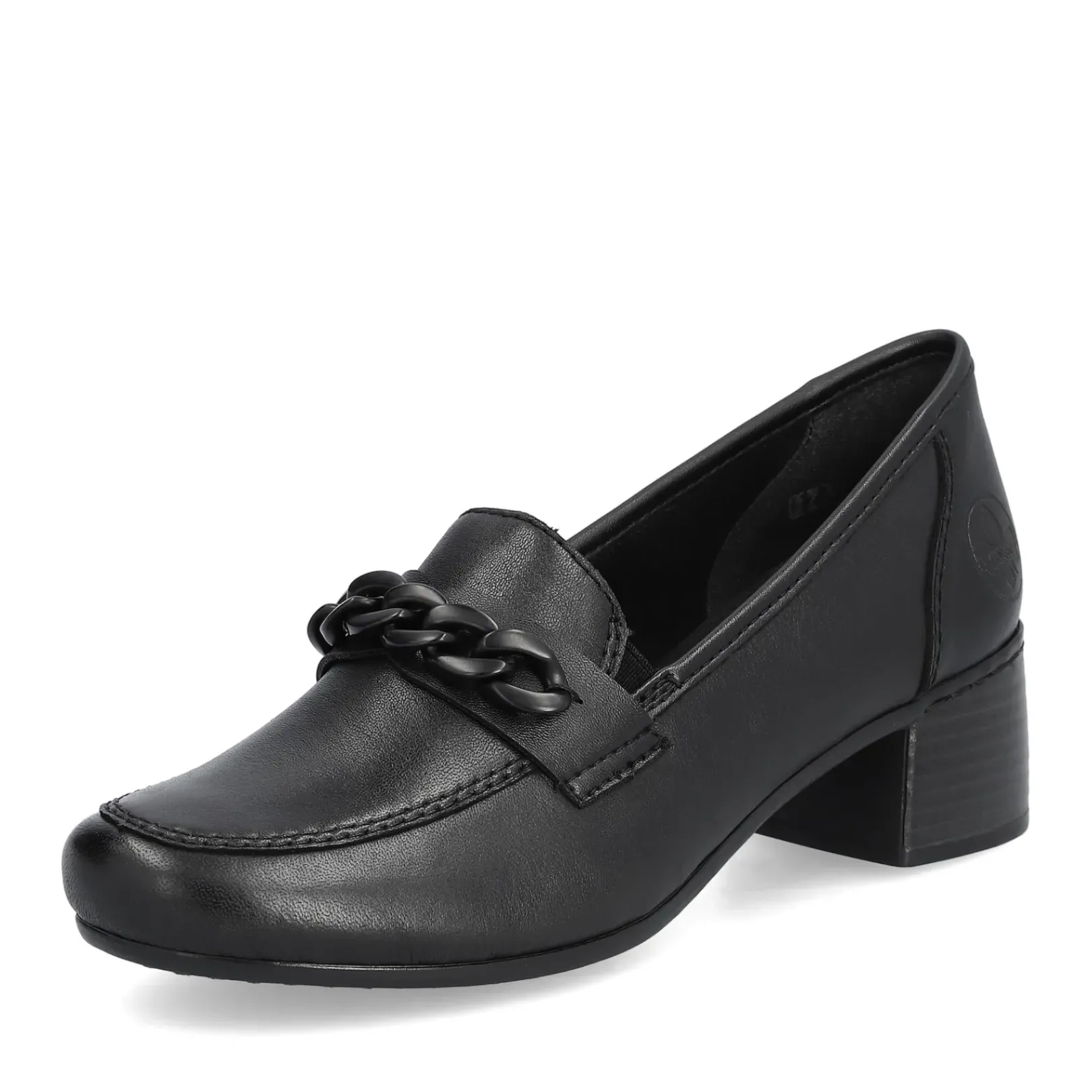 Clearance Rieker Mokasyny Damskie W Kolorze Ciemnej Czerni