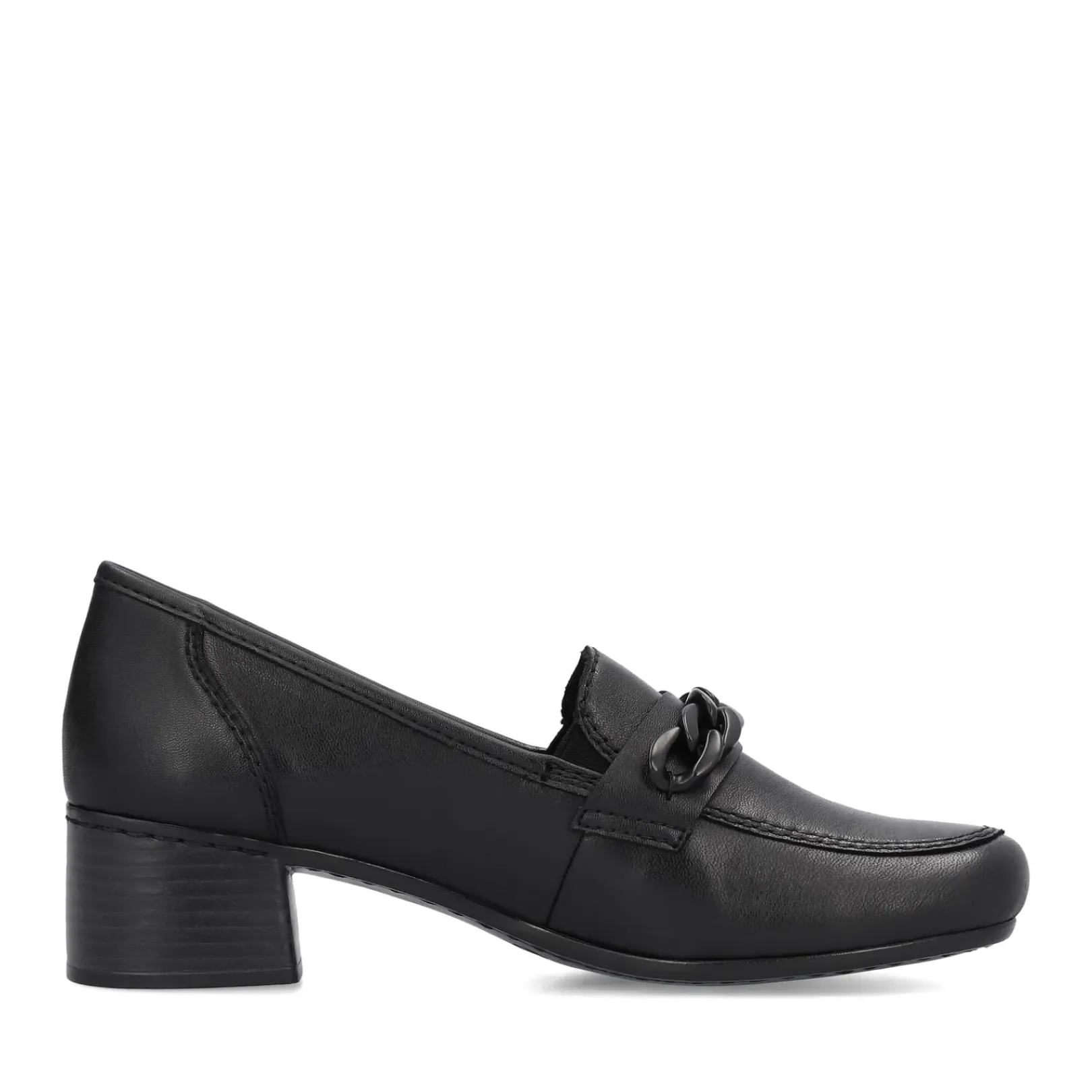Clearance Rieker Mokasyny Damskie W Kolorze Ciemnej Czerni
