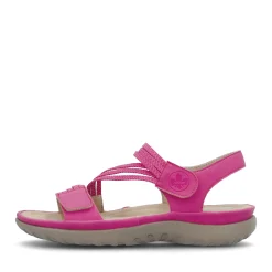 Hot Rieker Sandaly Damskie W Kolorze Rozowym
