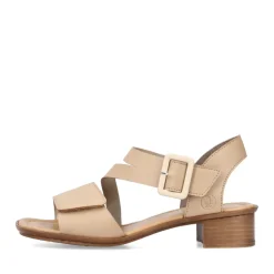 Clearance Rieker Sandaly Damskie Z Paskiem W Kolorze Bezowym