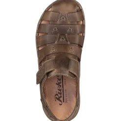 Fashion Rieker Sandaly Meskie W Kolorze Espresso W Kolorze Brazu